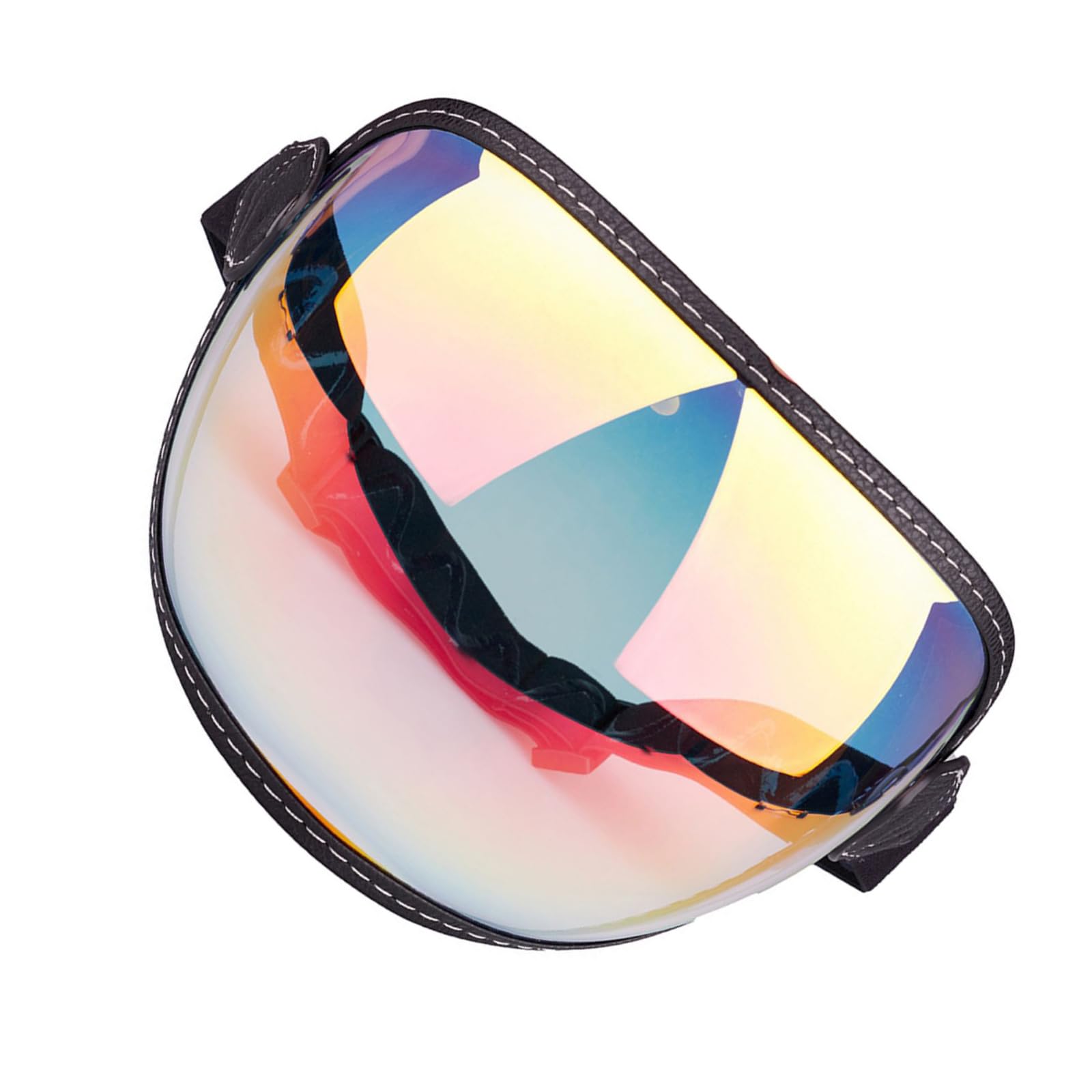 Antigraffio Caschi Occhiali di Protezione Caschi Scudo Lenti Bolle Antivento Lente Aperta Casco Viso Obiettivo