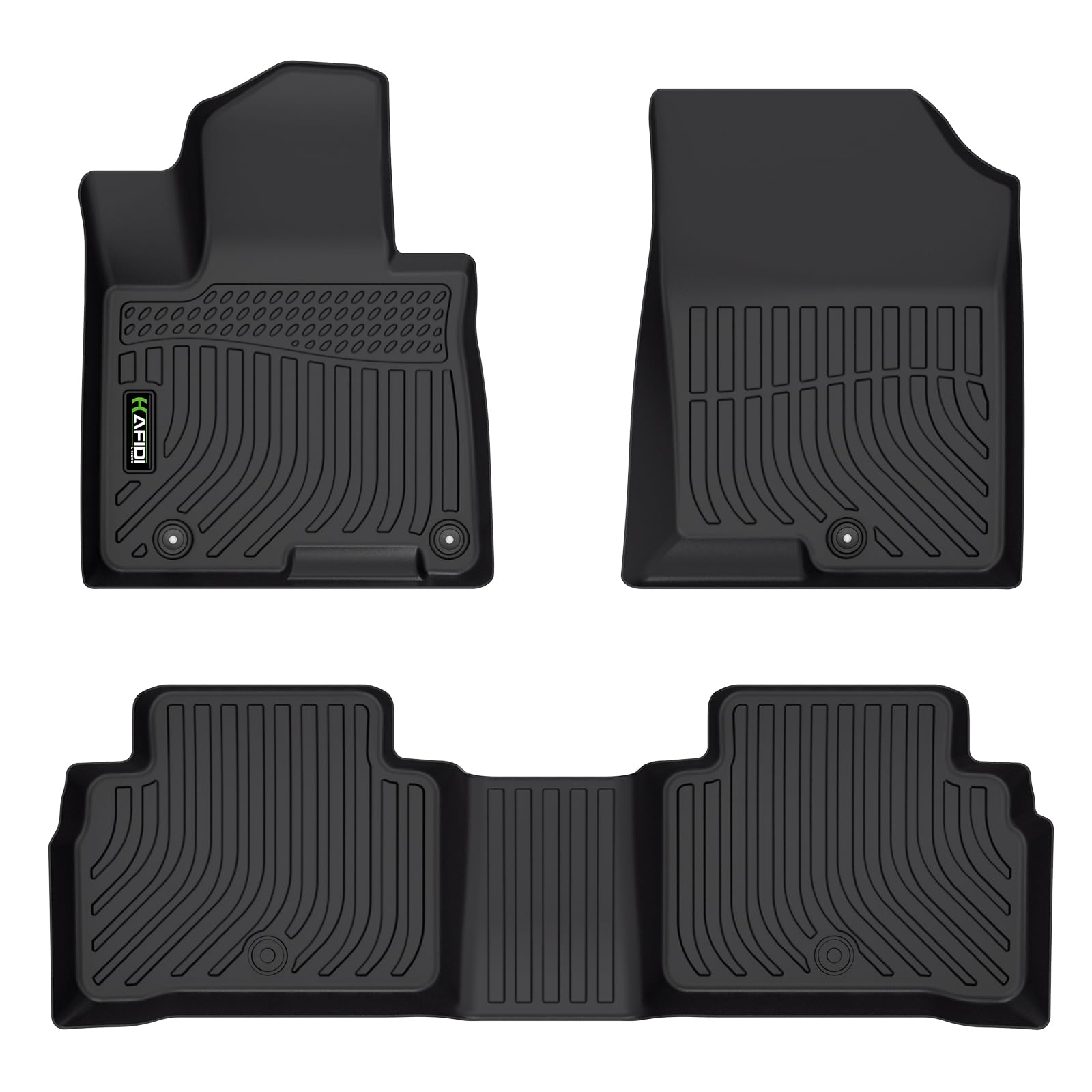 Tappetini Auto Completi Per Hyundai Tucson Hybrid 2022-2024 - Set Anteriori E Bagagliaio In TPE, Universali, Antiscivolo, Facili Da Pulire