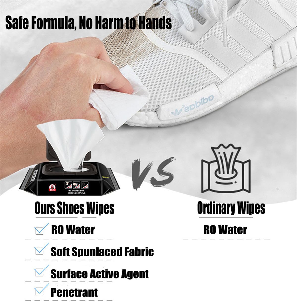 Witte Schoenen Schoon Binnenkant Sneakers Schoonmaken Stoffen