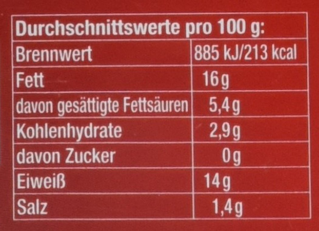 Inzersdorfer Jagdwurst, 24er Pack (24 x 125 g)