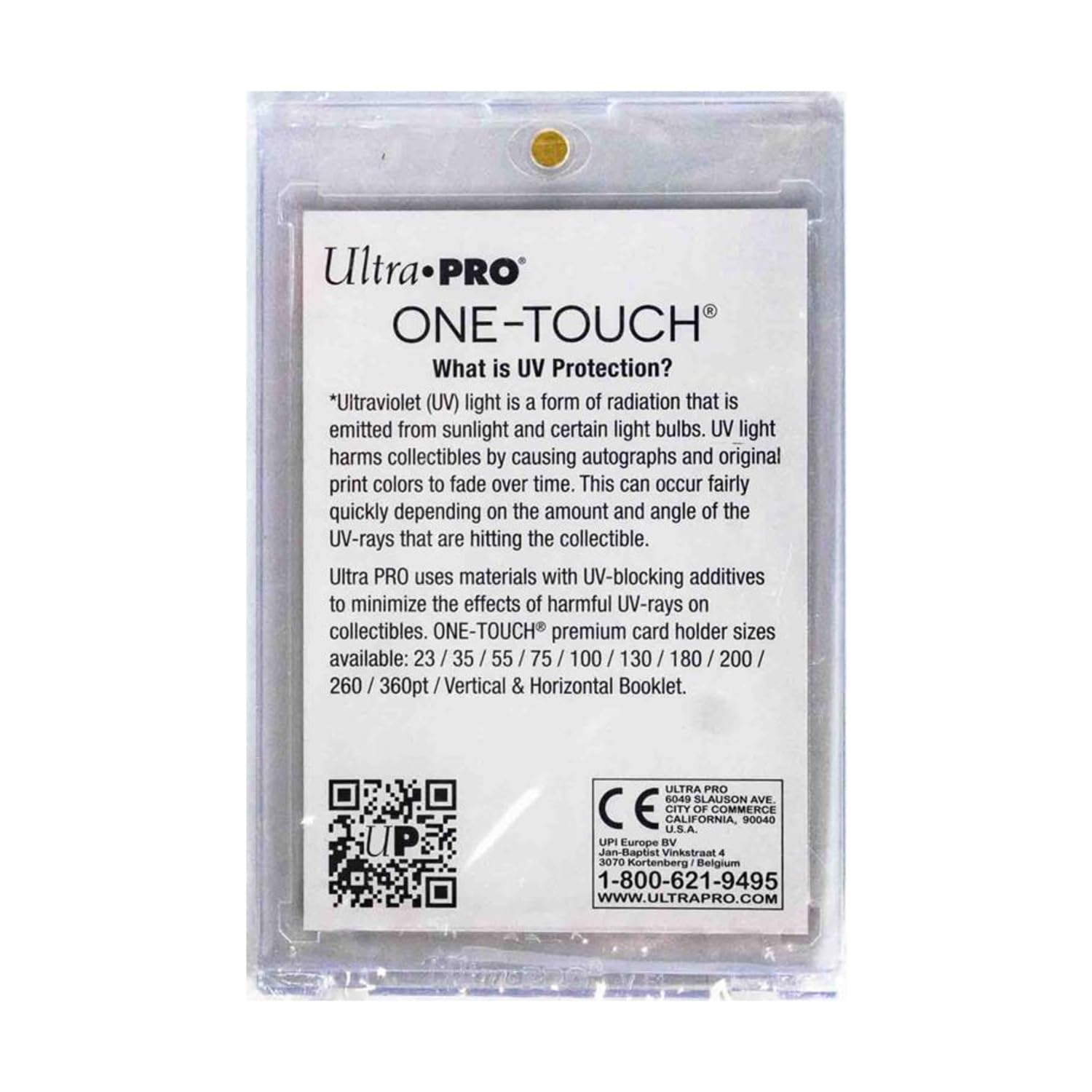 Ultra Pro - Vintage Card UV ONE-TOUCH Magnetic Holder 35pt