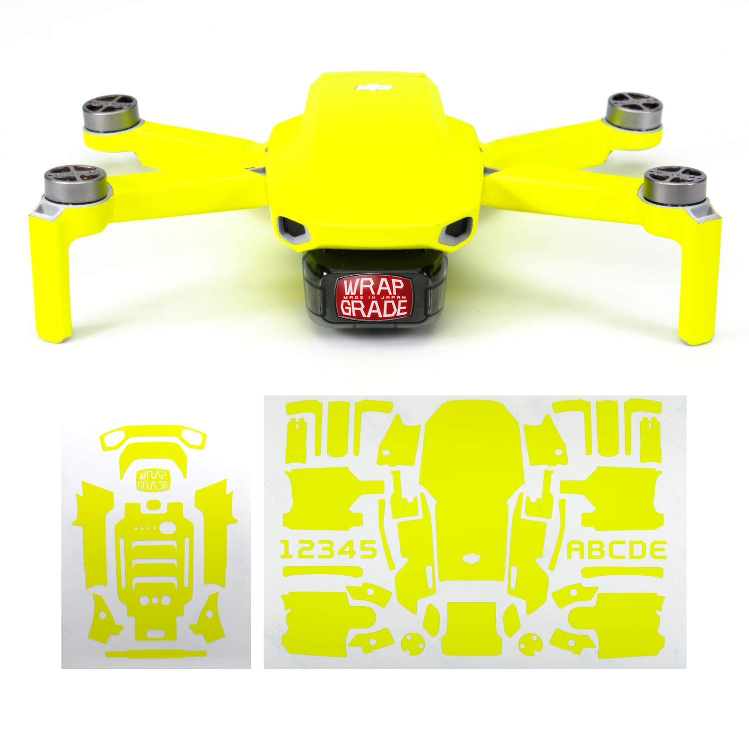 Wrapgrade Skin Compatible con dji Mavic Mini (Army Green) — view 21