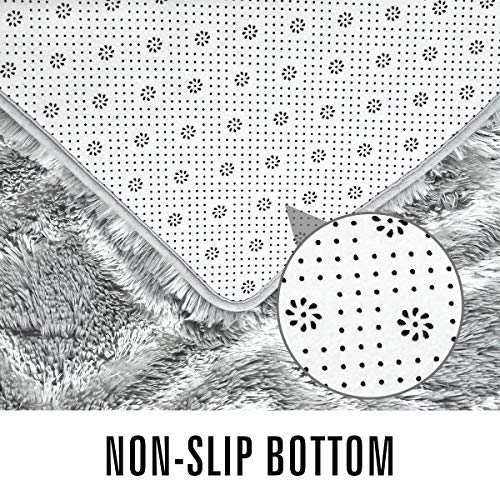 image for YJ.GWL Soft Indoor Large Modern Area Rugs Shaggy Patterned Fluffy Carp