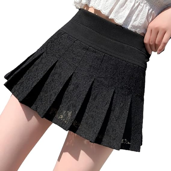 Amazon Co Jp ふわりあ レース プリーツスカート プリーツパンツ ミニスカート ハイウエスト ファッション Amazon Co Jp ふわりあ レース プリーツスカート プリーツパンツ ミニスカート ハイウエスト ファッション