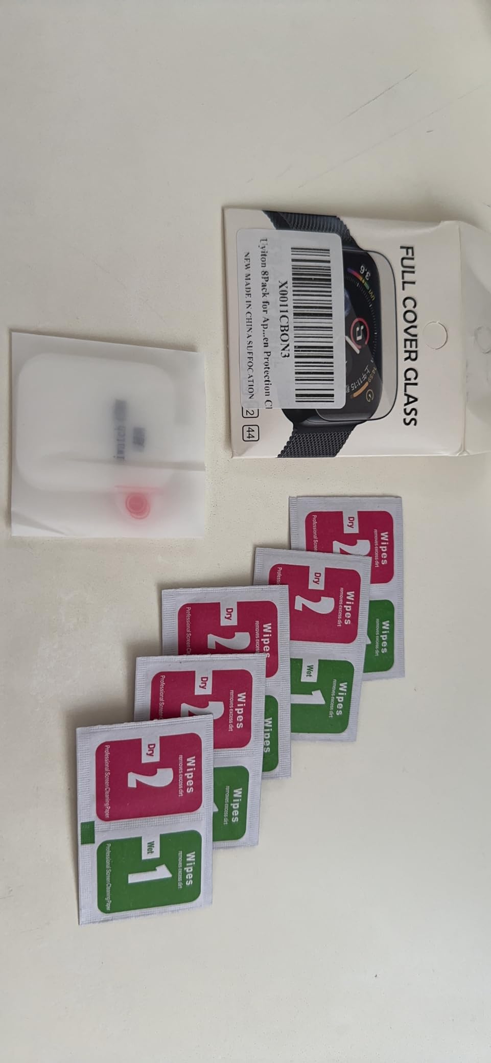 Uyiton 8Pack Screen Protector for Apple Watch Series 9/8/7 45mm