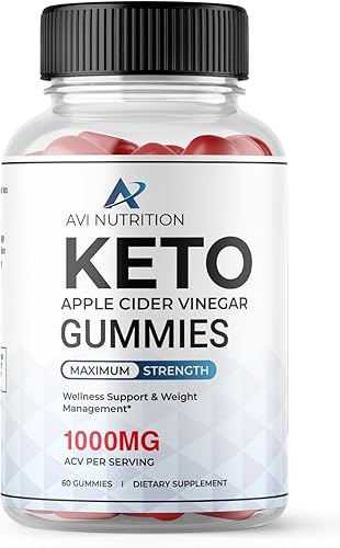 Miniatura 1 de Zonata Avi Nutrition - Gomitas cetogénicas Avi Nutrition ACV, gomitas de vinagre de sidra de manzana para perder peso (60 gomitas)