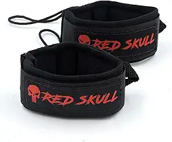 Par Leash Cordinha para Pé de Pato e Nadadeiras - Fin Saver Universal de Segurança com Neoprene Duplo para Bodyboard e Mergulho