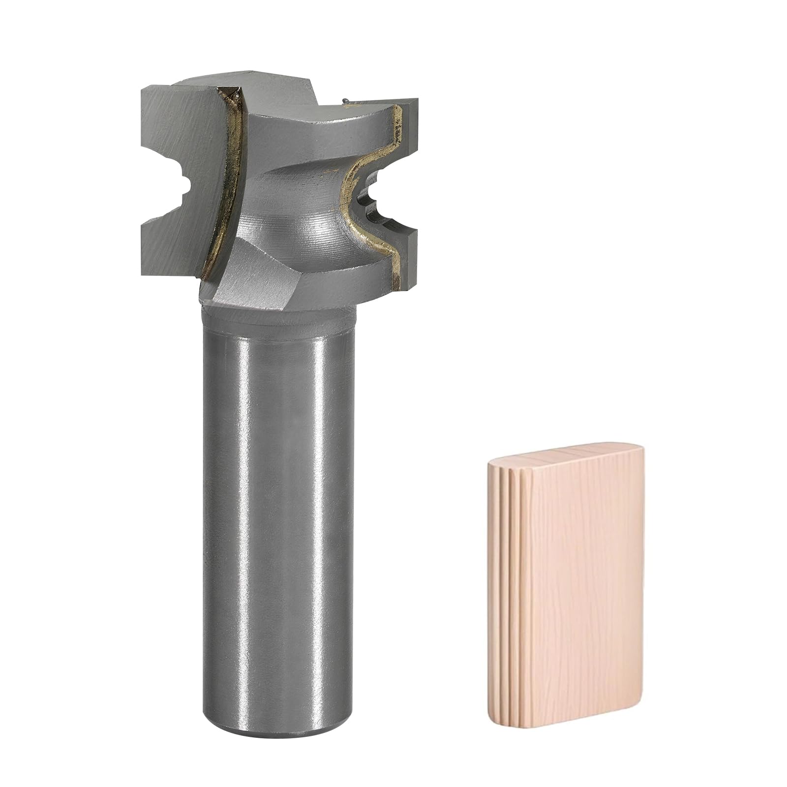 FindBuyTool Router Bit for Festool Domino DF500, Tungsten Carbide Router Bits 1/2 Shank Dio6 for Woodworking & DIY Users, Woodworking Tools and Accessories for Edge Trimming and Joinery(D6)