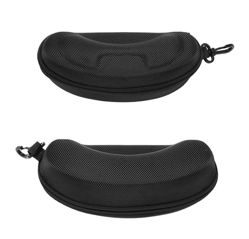 Amibvzhang Protective Storage Pouch For Goggles Hard-shell Case For Outdoor Sports Secure Fastening For Sunglasses Rack For Safety