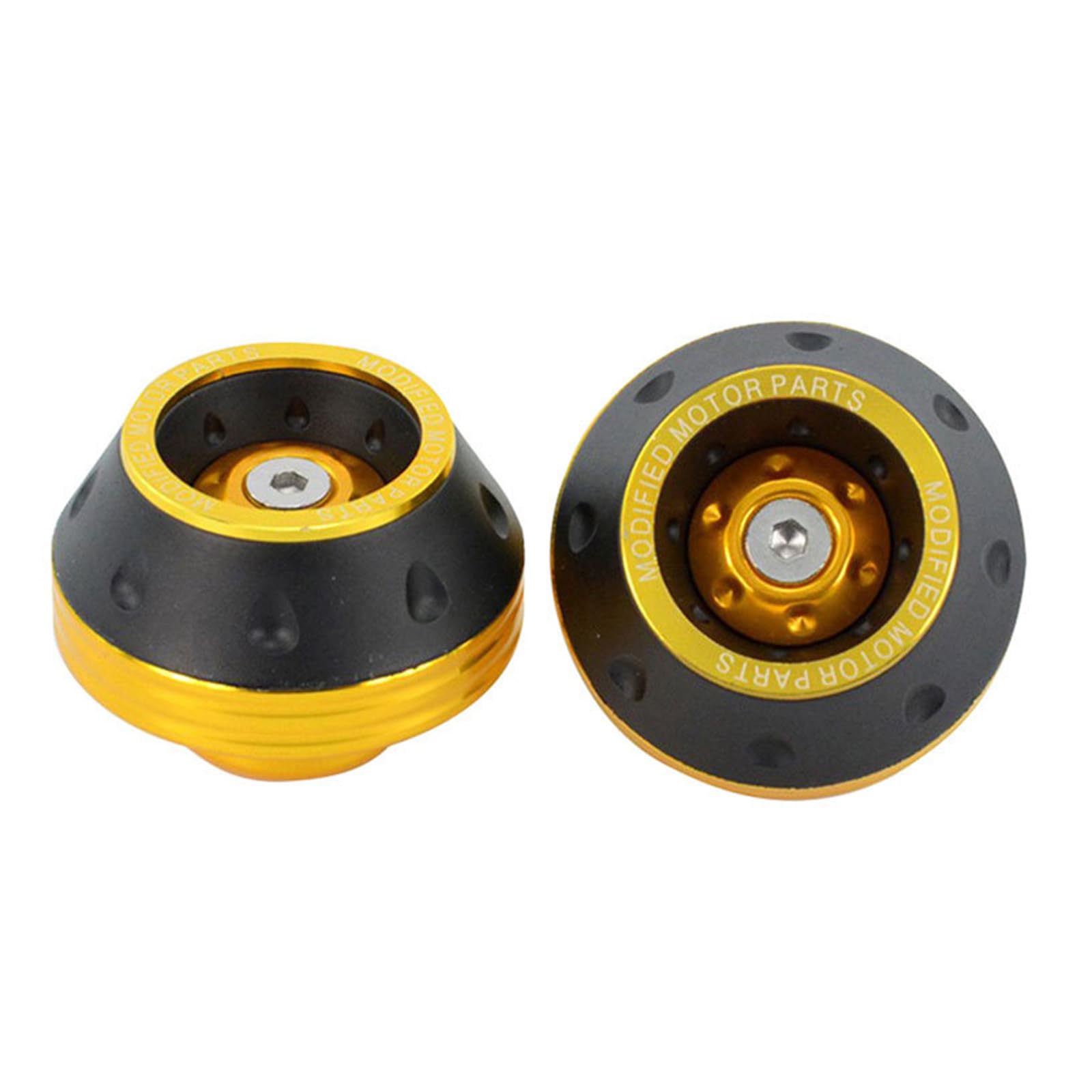 Maxtonser Motorcycle Front Fork Frame Slider Aluminum Wheel Crash Protector Motorbike Falling Protections Scooters Wheel Pad