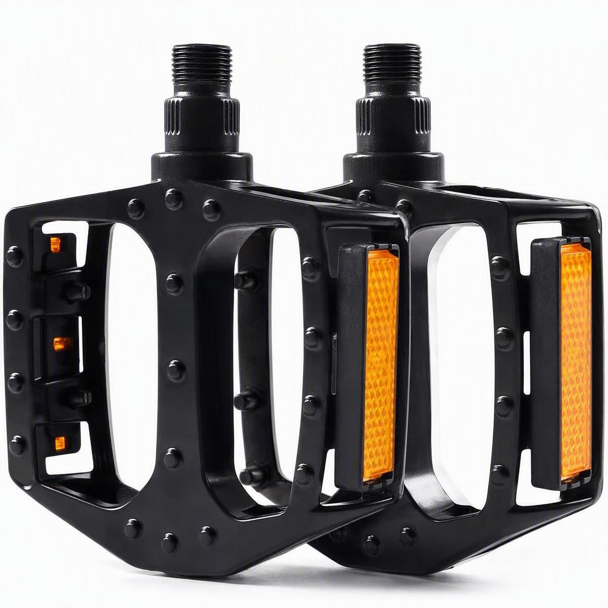 Mountain Bike Pedals 9/16" Lightweight Wide Flat