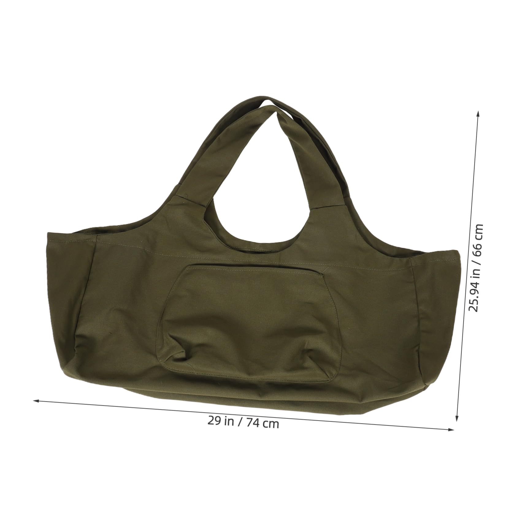SUPVOX Bolsa y Accesorios para Mujer Ligera Gran Capacidad de Lona de Yoga para Llevar Esterilla en Actividades Deportivas