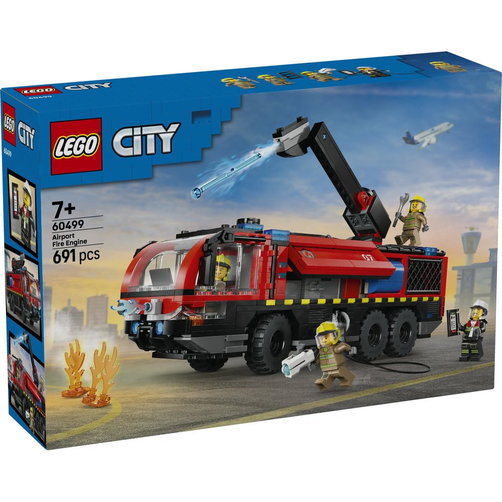 Amazon.co.jp: レゴ(LEGO) シティ 空港用消防車 おもちゃ 玩具 誕生日