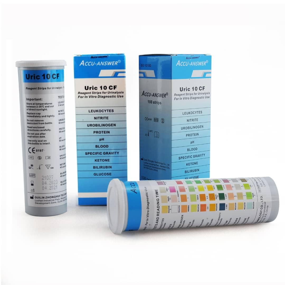 Accu Answer Multistix 10SG - Strisce per analisi delle urine (100)
