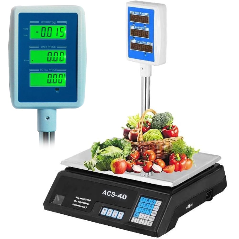 Duronic - Ks350 Bilancia Da Cucina, Bilancia Ad Alta Precisione Con Display Digi