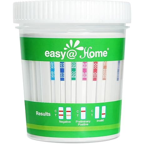 Easy@Home 12 Panel Drug Test Cups