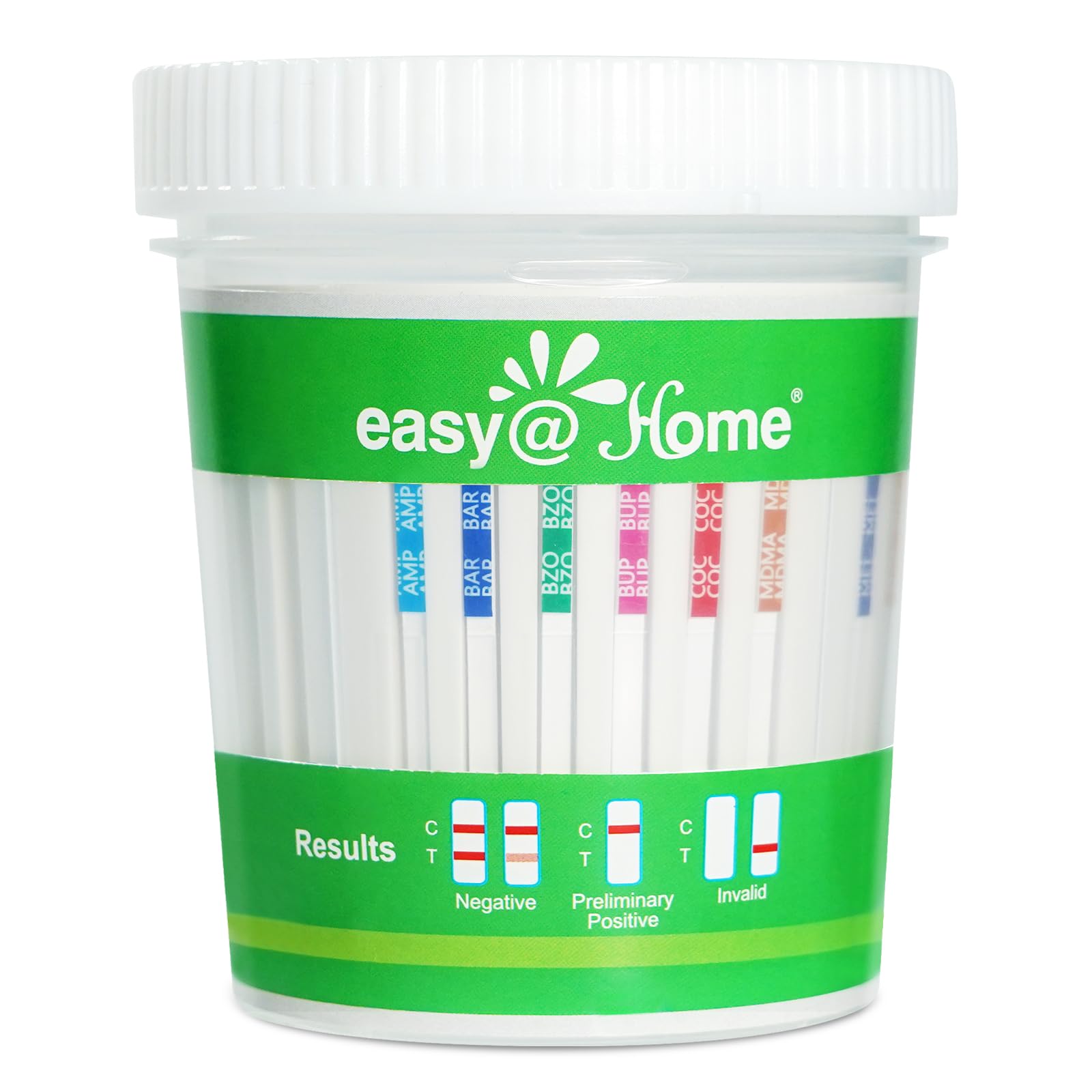 Easy@Home 12-Panel Drug Test Cup 5-Pack