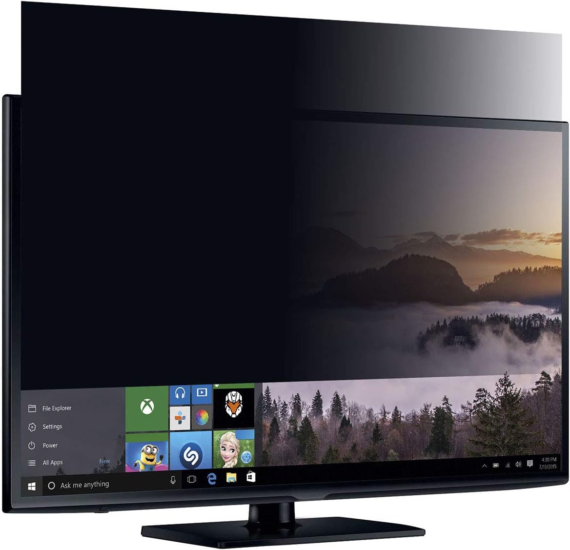 Mobilis 016242 Filtre de confidentialité 23" Noir