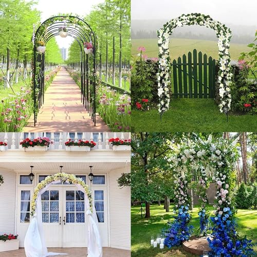 Arche de mariage en métal structure amovible support décoratif réutilisable - 7