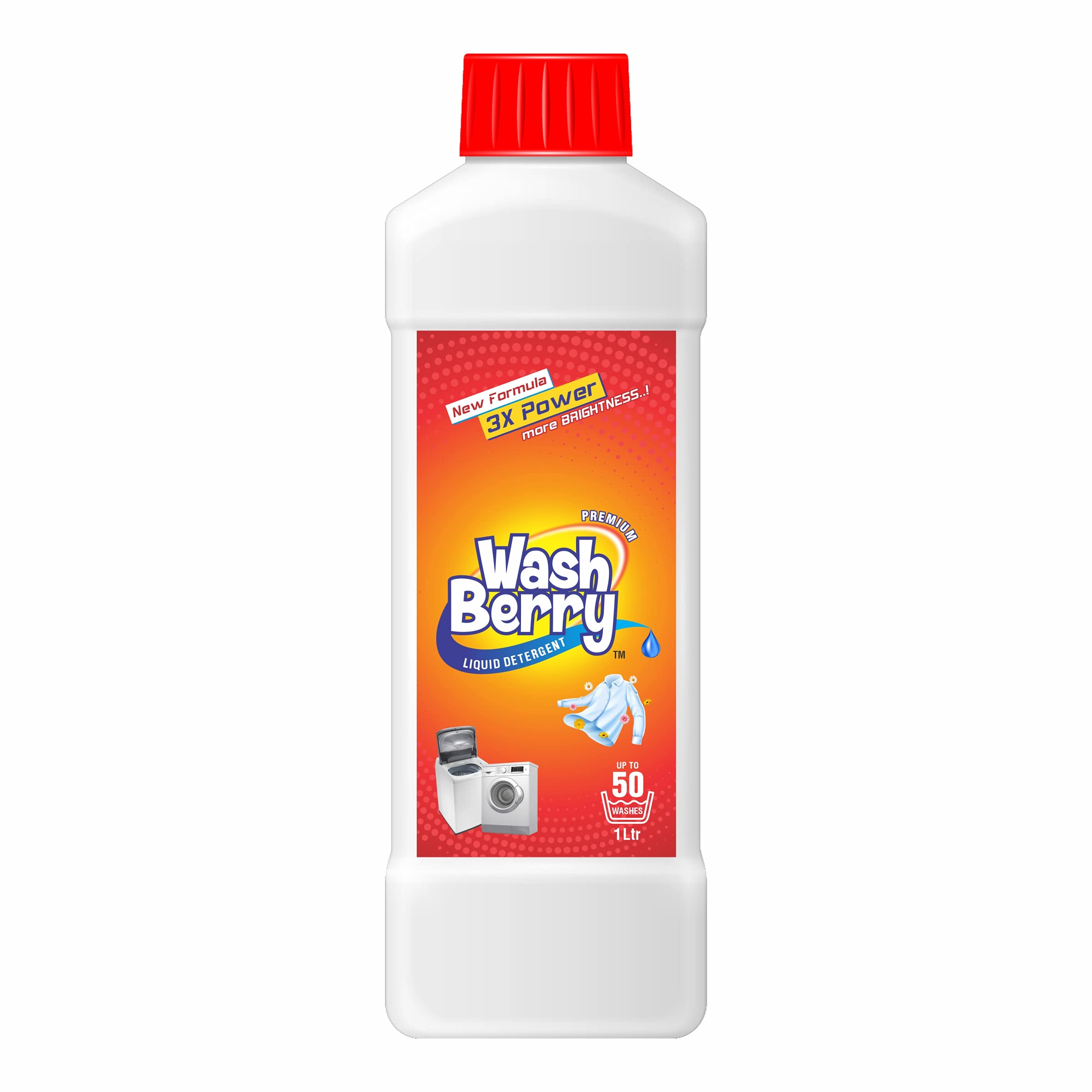 Buy WashBerry Premium Matic Top Load, Front Load and Bucket Wash Liquid