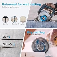 Vista 5 de 5 unids/lote Super Thin Tile Blade 4.5 "Diamond Ceramic Porcelain Blade for Granite Marble Ceramic Porcelain Tile