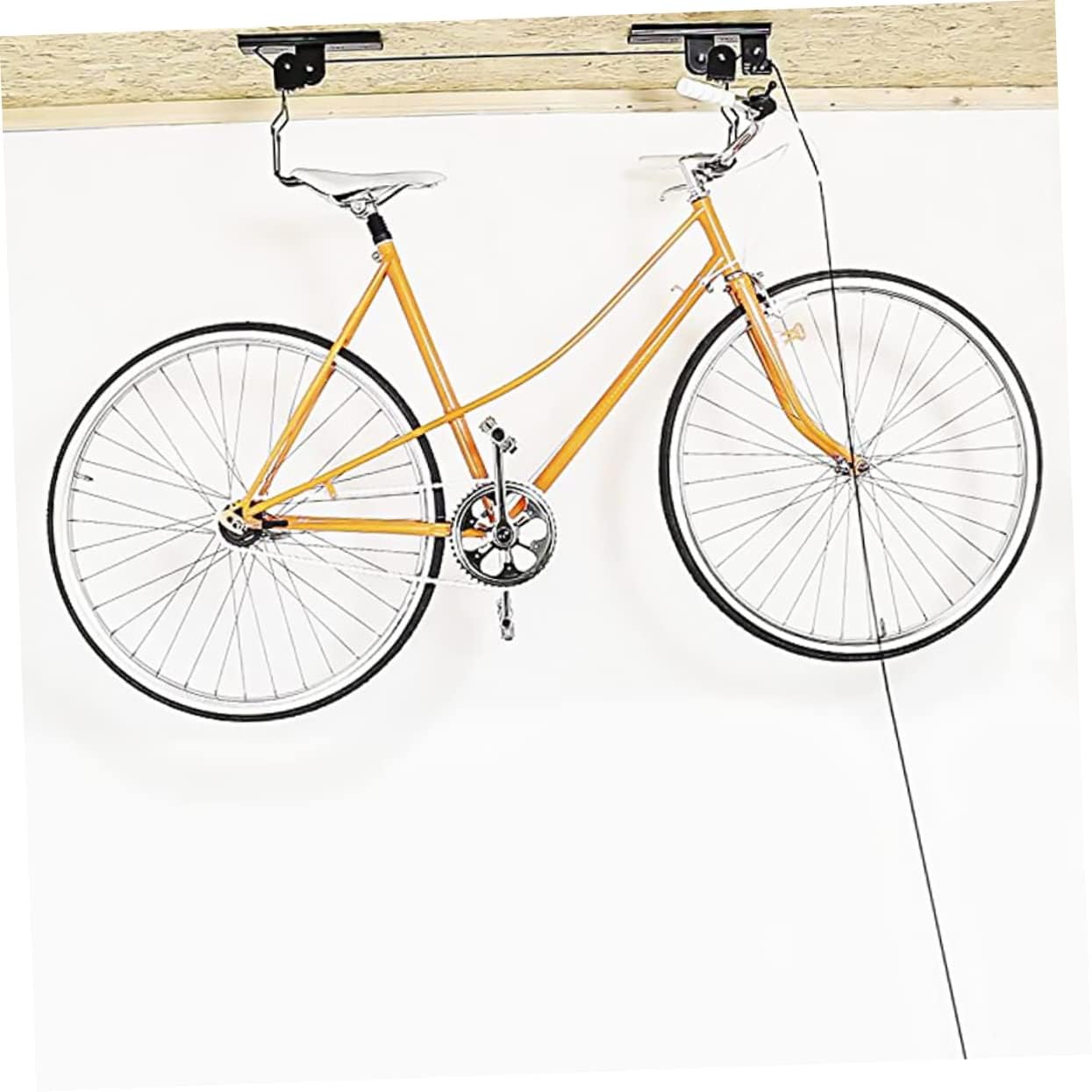 HANABASS Vertical Bike Stand Ceiling Storage Rack Bike Wall Mount Hanger for Bicycles