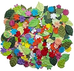 10 Colors Flowers/Green Tone Leaves