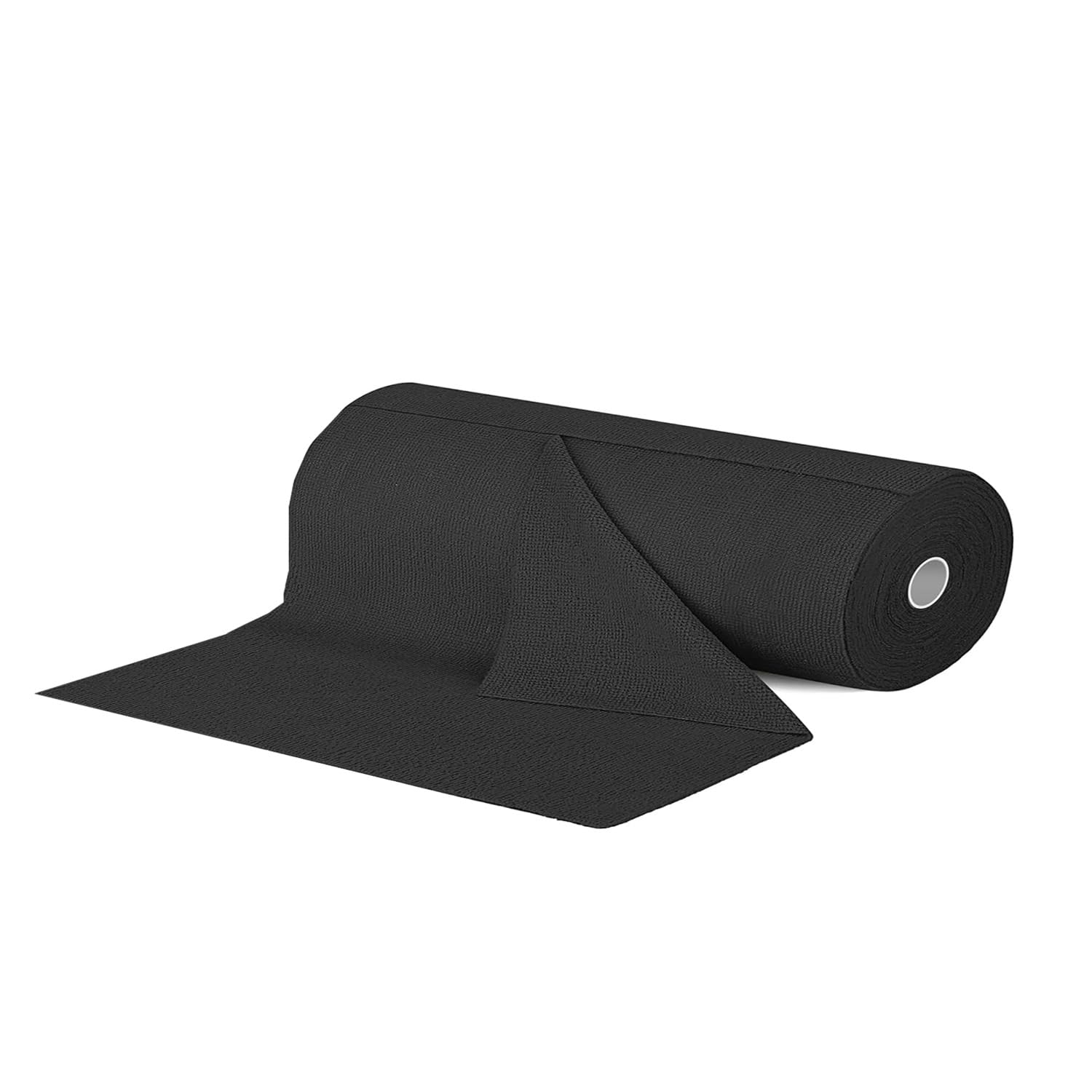 Jinavoty Microfiber Cleaning Cloth Roll Tear Away Towels Washable Reusable Microfiber Towels Roll Soft Absorbent Kitchen Rag Cleaning Wipes for Kitchen House Car (Black, 20 sheets) 20 sheets Black