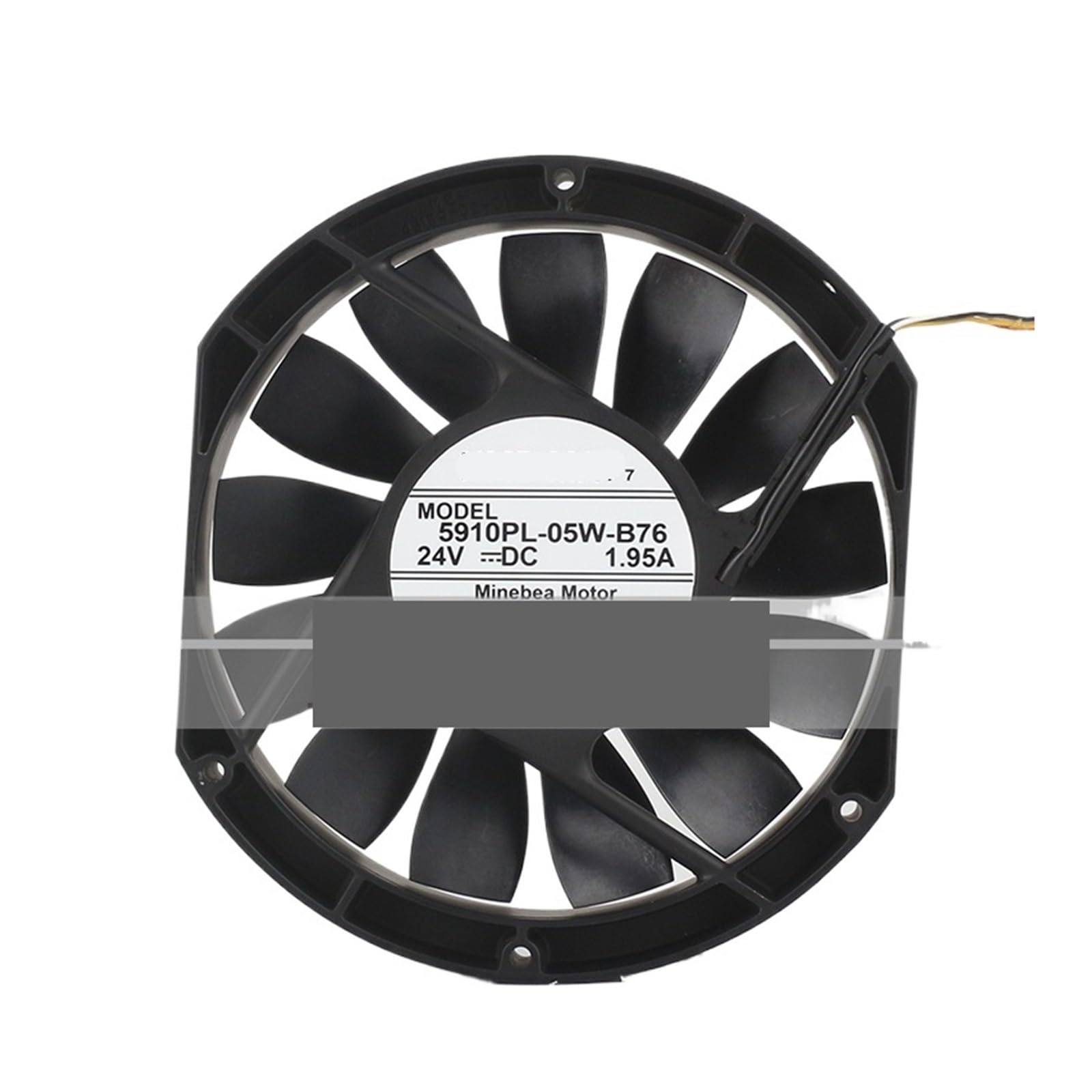 PEQYUACTE 17CM 5910PL-05W-B20/B49/B76/B79 DC24V 0.58A Cooling Fan 170 * 170 * 25MM(5910PL-05W-B76)