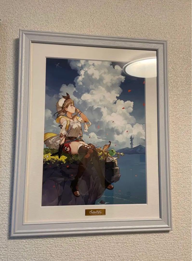 TVアニメ 「ライザのアトリエ」B4キャラファイングラフ アニメ化記念 複製原画 ライザのアトリエ」B4キャラファイングラフ