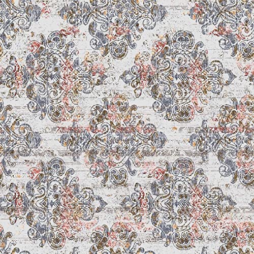 Tapis imprimé multicolore de salon séjour chambre décoration maison Homemania