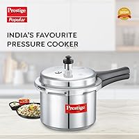 Vista 3 de Ollas a presión de aluminio Prestige Popular, Plateado