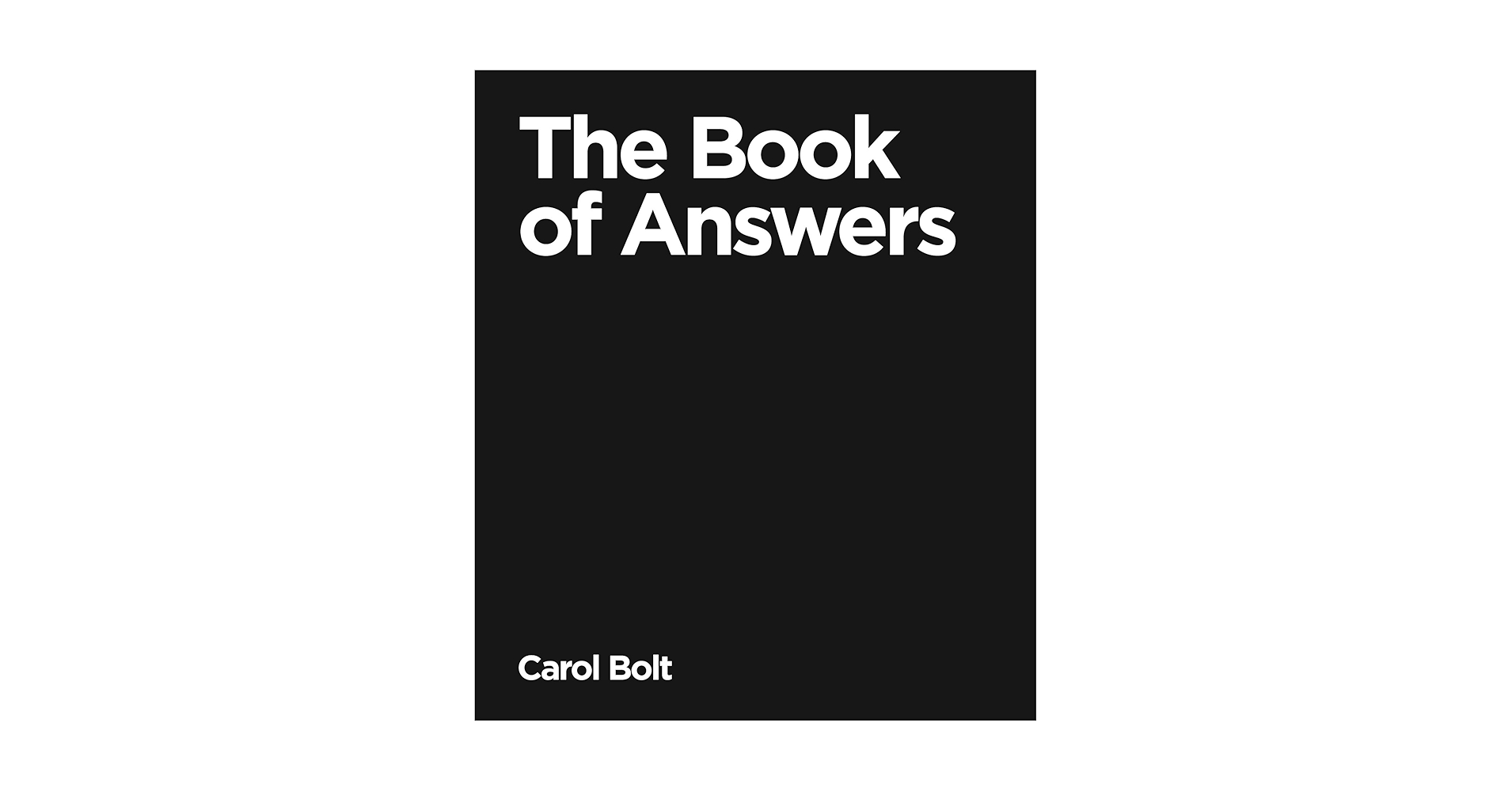 The Book Of Answers: The gift book that became an internet
