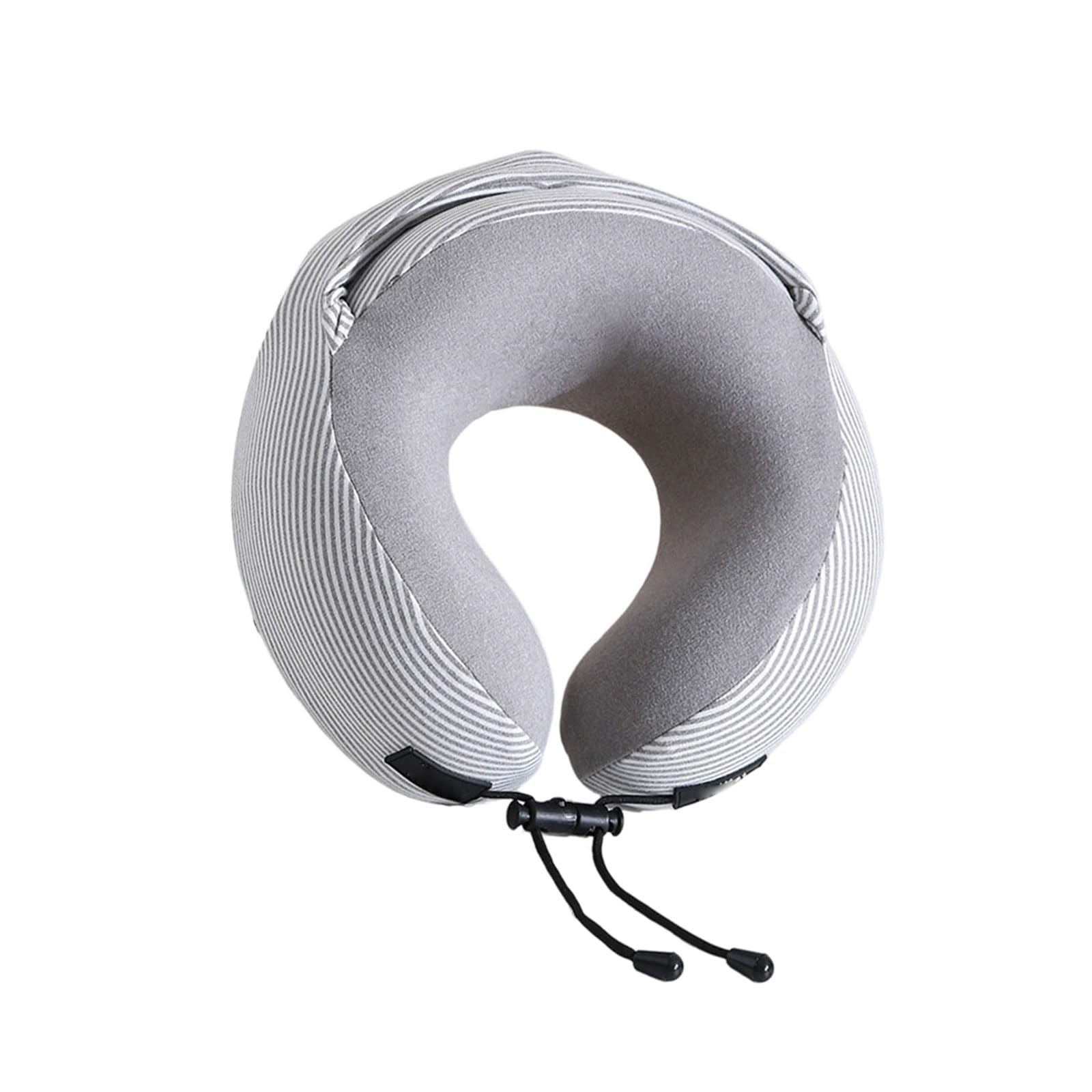 Limtula PP Cotton Flight Pillow That by Providing Proper Spinal Alignment and Dark Washable Breathable Neck Rest