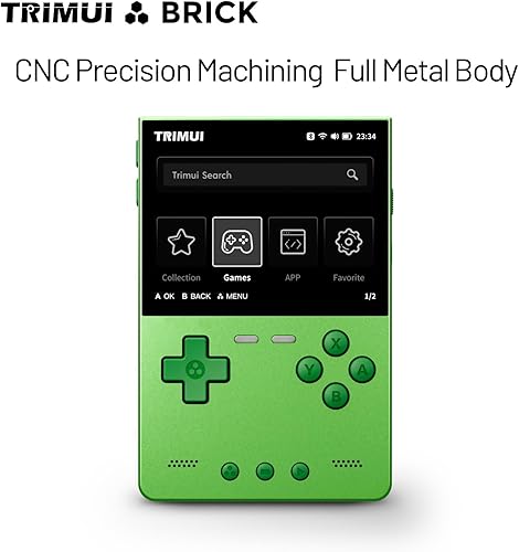 Miniatura 2 de TRIMUI Brick Hammer Consola de juegos portátil 3.2 pulgadas 1024 × 768 pantalla IPS Allwinner A133P emulador retro portátil reproductor de