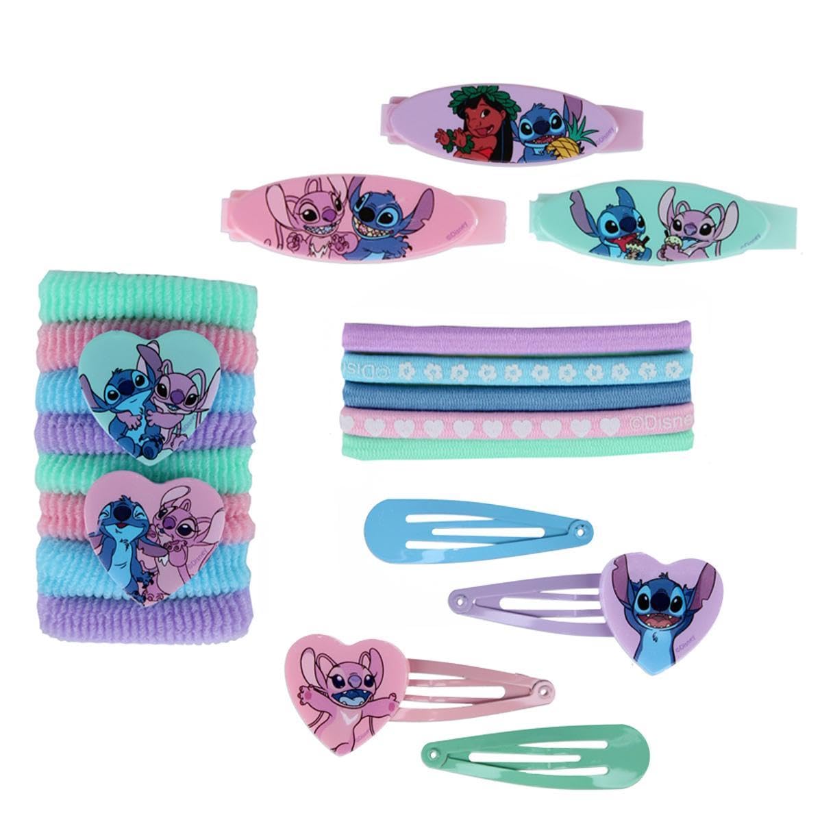 Kid's Stitch 20 Piece Hair Accesory Set, Multi, Multi