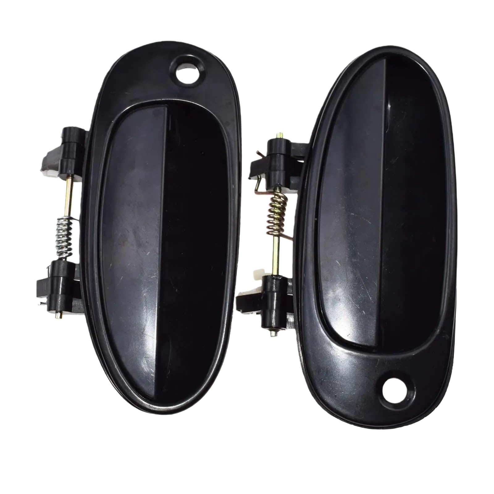 Hiiaw Left Right Pair Car Door Handle Cover Trim Black Outside Door Handle For Kia For Sephia 1998-2001 For Spectra 2000 2001