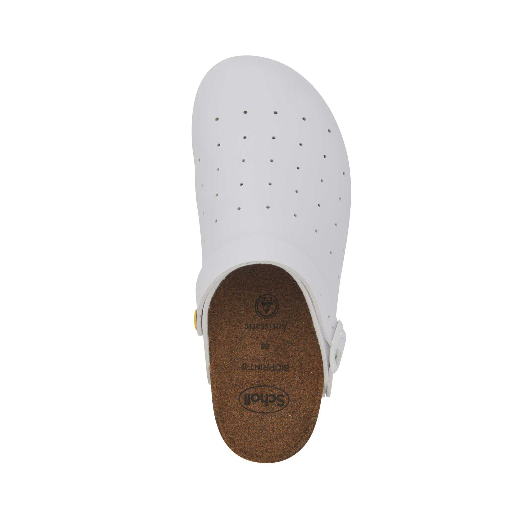 Scholl Cork Pro Clog Zapatos de Servicio médicoUnisex Adulto