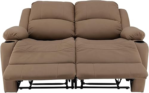 Miniatura 17 de Asientos reclinables de pared de 58 pulgadas Sofá reclinable doble para caravana Sofá RV Sofá reclinable de pared Asiento de teatro RV