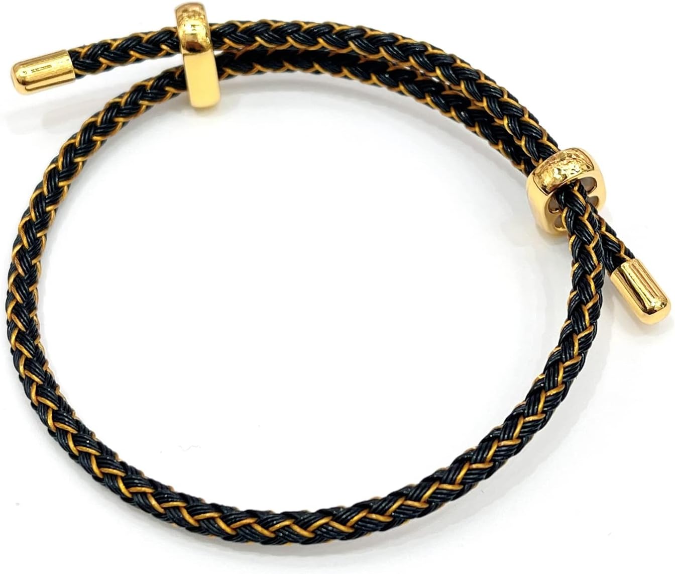 Unisex Steel Rope Bracelet Couple Bracelet Simplicity Fashion Titanium Buckle Adjustable Wire Rope Bracelet for Women Men Jewelry Gift