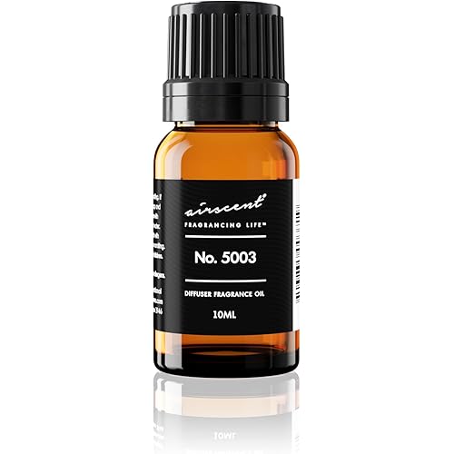 AirScent Coco-Inspired Diffuser Oil - No. 5003 Perfume Dupe - Premium Fragrance Oil Blend for Ultrasonic and Waterless Diffusers and Crafting - 10 ml, 0.34 fl oz Glass Bottle with Dropper