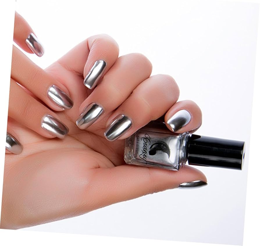 Amazon | FRCOLOR 2個 ミラーマニキュア シルバーマニキュア 液 ネイル