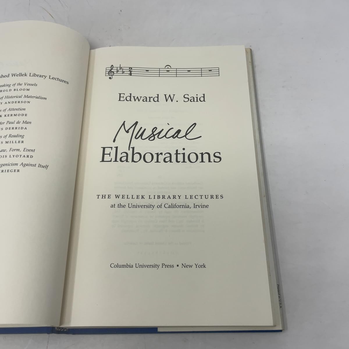 Musical Elaborations
