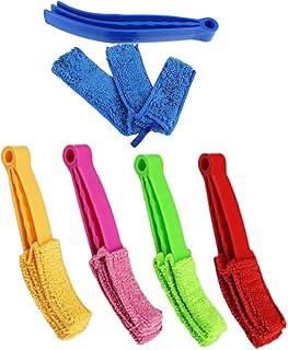 VINTORKY 5Stücke Reinigungsbürsten für Auto Luftauslässe Effektive Klimaanlagen Leicht und Kompakt für Innenraumreinigung Fahrzeugen