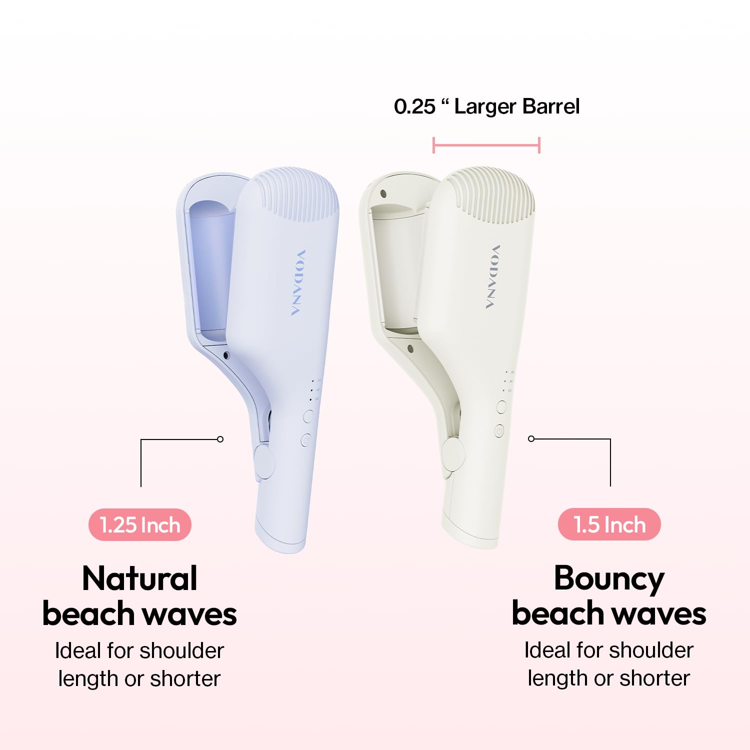 Amazon.com: VODANA Compact Triple Flow Hair Waver - Portable