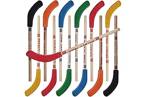 TIHOOD Hockey Pencils and Erasers, 12PCS Sports Themed Supplies