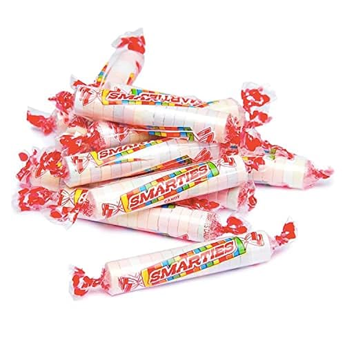 Miniatura 4 de Smarties - Rollos de caramelo originales con sabores de frutas envueltos individualmente a granel (2 libras)