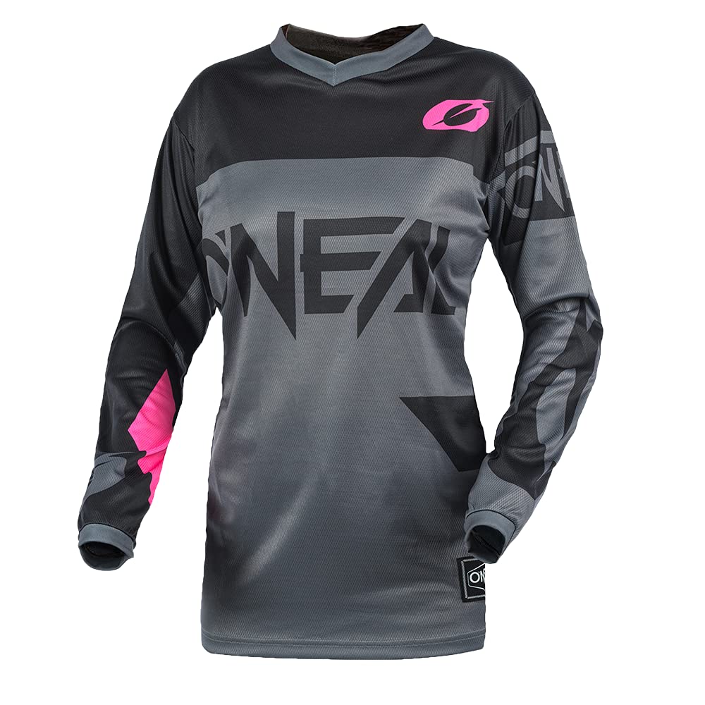 O'NEAL | Maillot de Motocross de Manga Larga | MX Enduro | Protección Acolchada en los Codos, Cuello en V, Transpirable | Maillot Element Racewear | Adulto — view 4