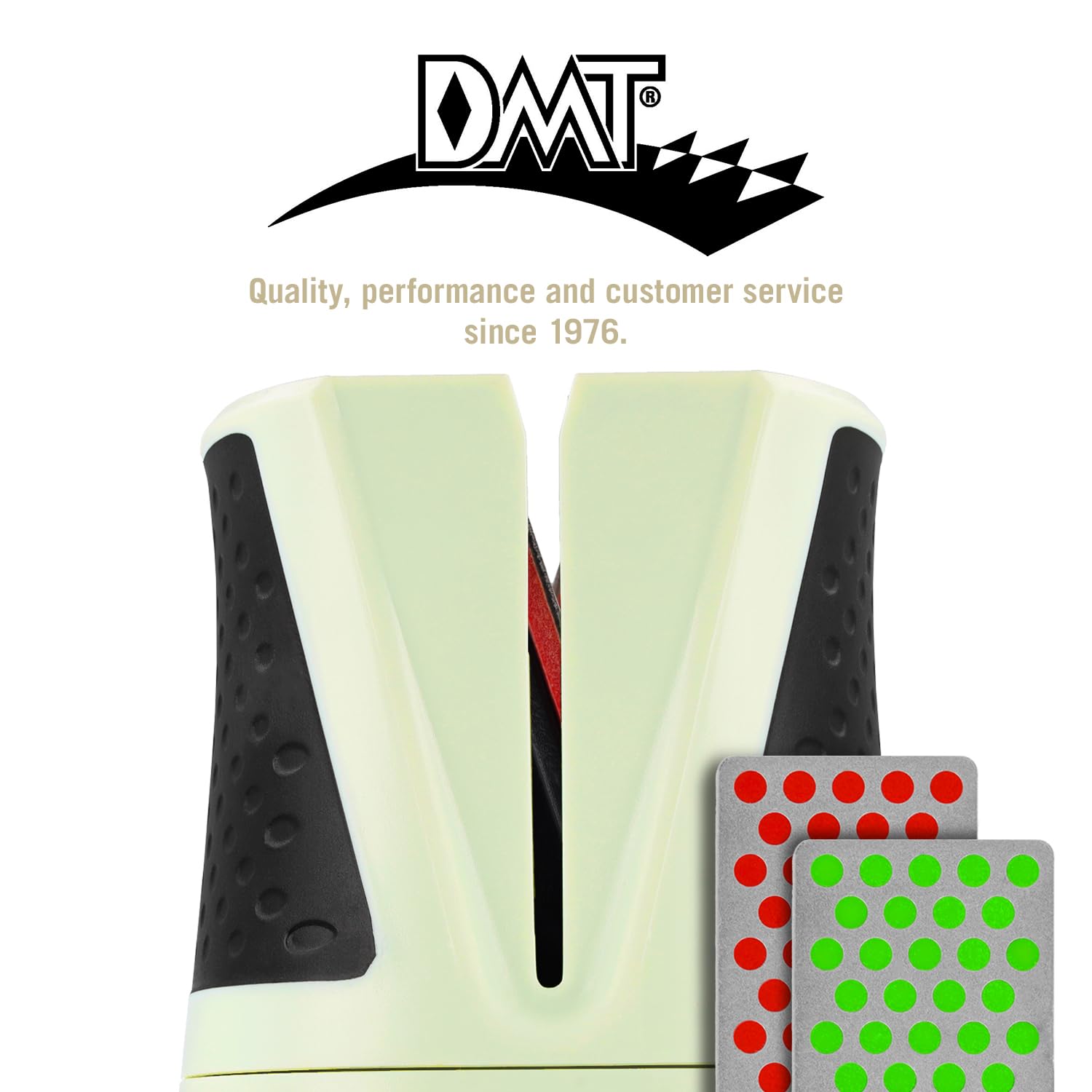 DMT SimpleSharp Mint Bundle Fein & Extrafein | Diamant Messerschärfer für rasiermesserscharfe Klingen mit perfektem Schleifwinkel | Schärft Messer beidseitig mit extraharten Diamant-Steinen