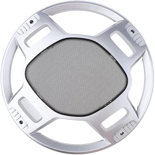 MYADDICTION 12 inch Speaker Cover Case Decorative Circle Met
